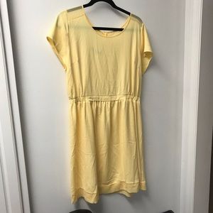 XL YELLOW MAURICES DRESS KNEE LENGTH WORE ONCE